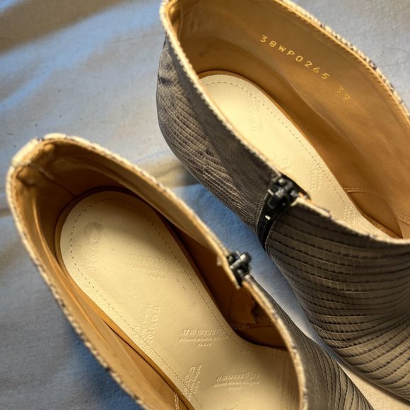 Auth Margiela Curved Heel Boots - Picture 5 of 8